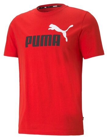 Puma Essential Logo Tee, Red product photo