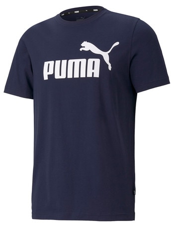 Puma Essential Logo Tee, Navy product photo