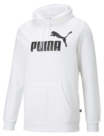 Puma Essential Big Logo Fleece Hoody, White product photo