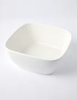 Alex Liddy Zest Square Bowl, 25cm, White product photo