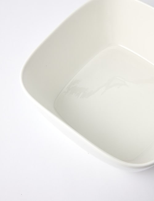 Alex Liddy Zest Square Bowl, 25cm, White product photo View 02 L