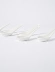 Alex Liddy Zest Japanese Spoon, Set-of-6, White product photo View 02 S