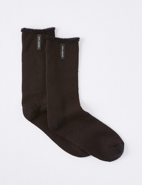 Bonds Original Wool Crew Sock, 2-Pack, Black product photo