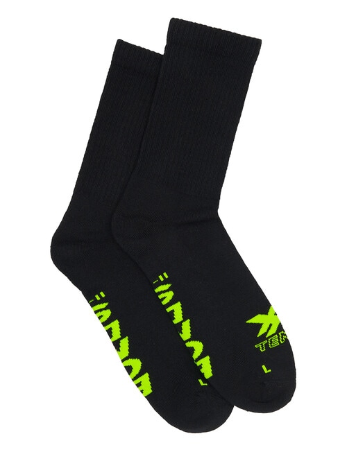 Bonds X-Temp Crew Sock, 2-Pack, Black product photo