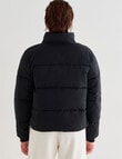 Champion Rochester Puffer Jacket, Black product photo View 02 S
