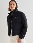 Champion Rochester Puffer Jacket, Black product photo View 05 S