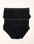 Jockey Hipster Brief, 2-Pack, Black product photo