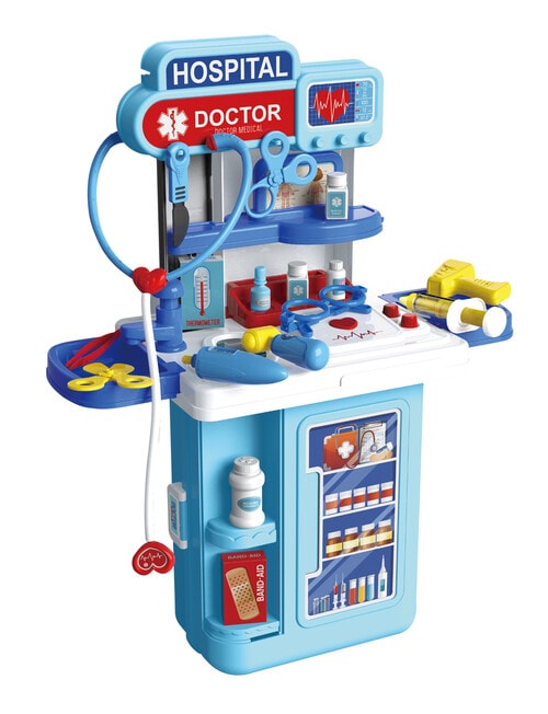 Roleplay 4-in-1 Doctor Set with Light & Sound, 34-Pieces product photo View 02 L