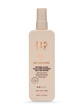 SugarBaby Out-Glowing Face Tan Water, 140ml product photo