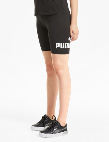 Puma 7" Logo Short Tights, Black product photo