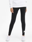 Puma Logo Leggings, Black product photo
