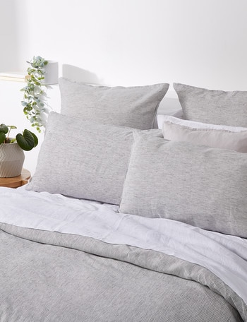 Haven Bed Linen Stripe Pillowcase, Pair product photo