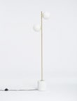 Amalfi Flo Floor Lamp, Brass product photo