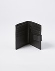 Laidlaw + Leeds Vertical Wallet, Black product photo View 03 S