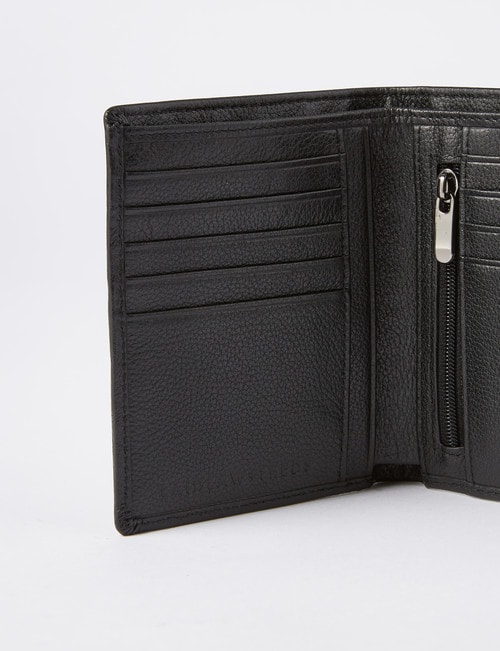 Laidlaw + Leeds Vertical Wallet, Black product photo View 04 L