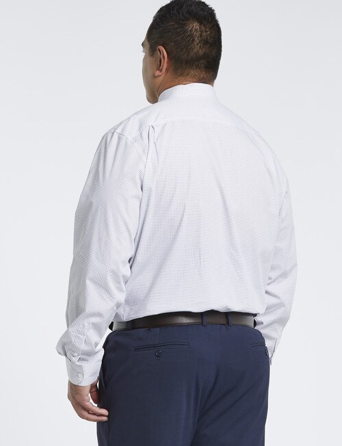 Chisel Formal King-Size Bracket Long-Sleeve Shirt, White product photo View 02 L
