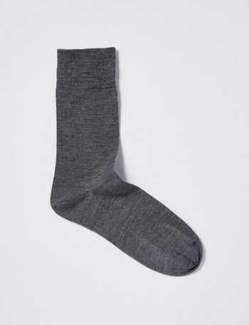 DS Socks Super Fine Merino Sock, Grey product photo