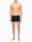 Calvin Klein Cotton Classic Trunk, 3-Pack, Black product photo View 02 S