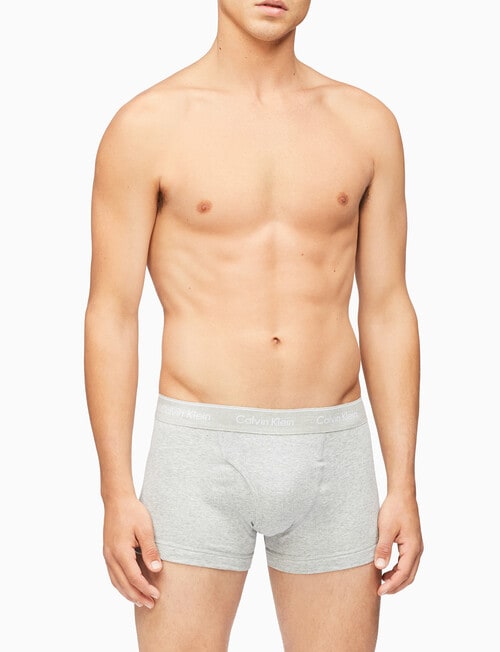 Calvin Klein Cotton Classic Trunk, 3-Pack, Assorted product photo View 04 L