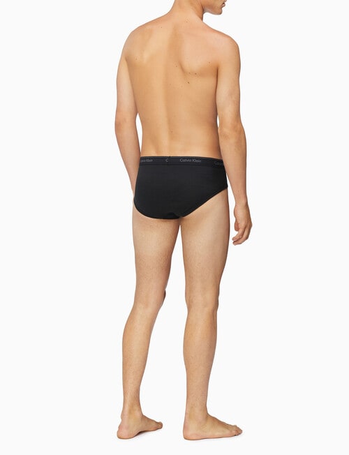 Calvin Klein Cotton Classic Brief, 4-Pack, Black product photo View 03 L