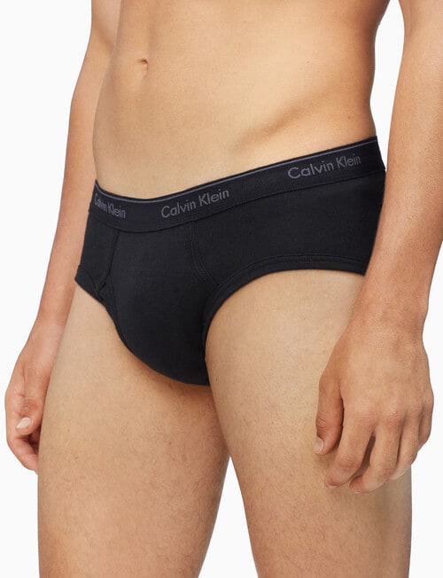 Calvin Klein Cotton Classic Brief, 4-Pack, Black product photo View 04 L