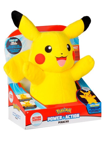 Pokemon Power Action Plush, Pikachu product photo