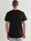 Tarnish Waffle Tee, Black product photo View 02 S