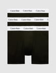 Calvin Klein Cotton Stretch Boxer Brief, 3-Pack, Black product photo