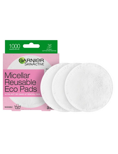 Garnier Micellar Reusable Eco Pads, 3 Pads product photo View 02 L