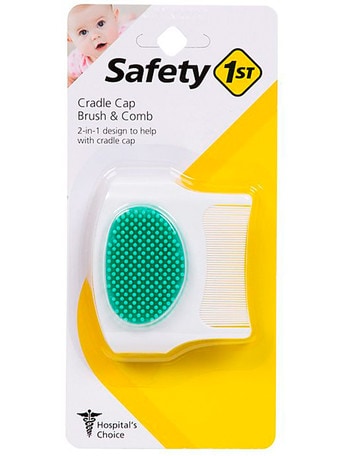Safety First Cradle Cap Brush & Comb Set product photo