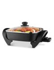 Kambrook 12" Deep Dish Square Electric Frypan, KEF135BLK product photo