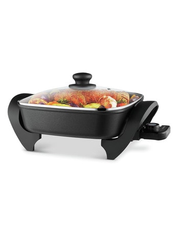 Kambrook 12" Deep Dish Square Electric Frypan, KEF135BLK product photo