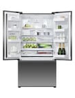 Fisher & Paykel 614L French Door Fridge Freezer, Black, RF610ANUB5 product photo View 02 S