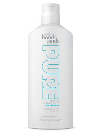 Bondi Sands Pure Self Tan Foaming Water, Light/Medium, 200ml product photo
