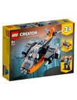 LEGO Creator 3-in-1 Cyber Drone, 31111 product photo
