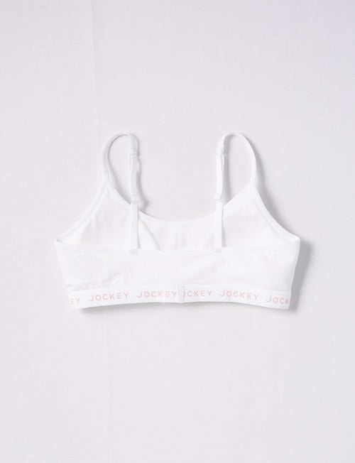 Jockey Support Crop, White, 8-16 product photo View 02 L