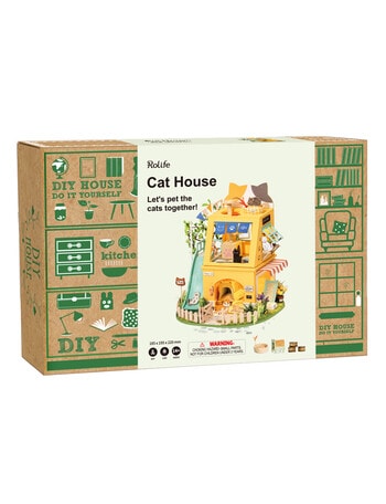 DIY Kits Rolife Miniature Kit Cat House product photo
