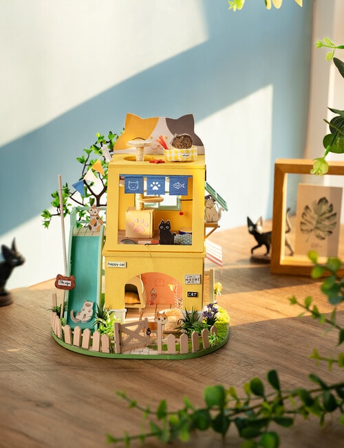 DIY Kits Rolife Miniature Kit Cat House product photo View 04 L