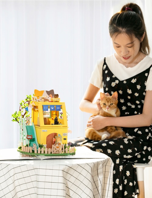 DIY Kits Rolife Miniature Kit Cat House product photo View 05 L