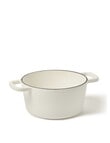 Capital Kitchen Element Cast Iron Casserole, White, 20cm, 2.4L product photo View 03 S
