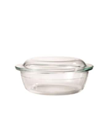 Cuisine::pro Gourmet Glass Ovenbake Round Casserole, 3L product photo