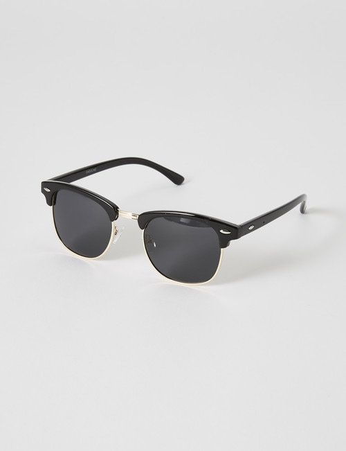 Gasoline Sunglasses, Shiny Black product photo