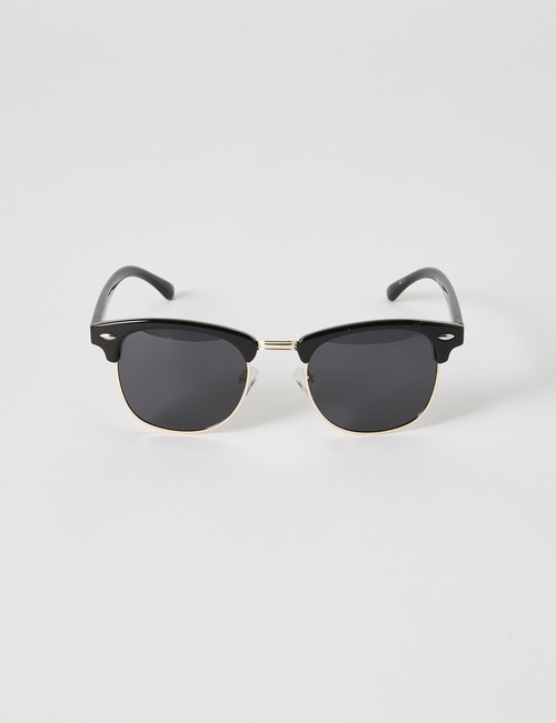 Gasoline Sunglasses, Shiny Black product photo View 02 L