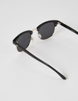 Gasoline Frameless Sunglasses, Shiny Black product photo View 03 S