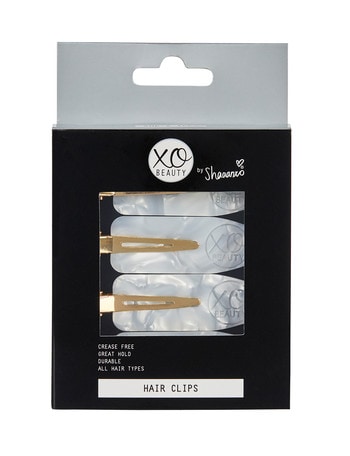 xoBeauty Hair Clips, 4-Pack, She's Icey product photo