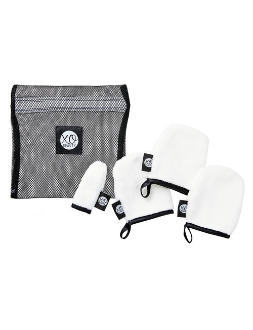 xoBeauty Rapid Makeup Take Off Mitt Set, Makeup Remover, 5-Piece product photo View 04 L