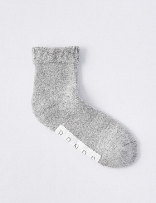 Bonds Home Comfy Crew Sock, Lazy Grey Marle product photo