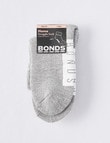 Bonds Home Comfy Crew Sock, Lazy Grey Marle product photo View 02 S