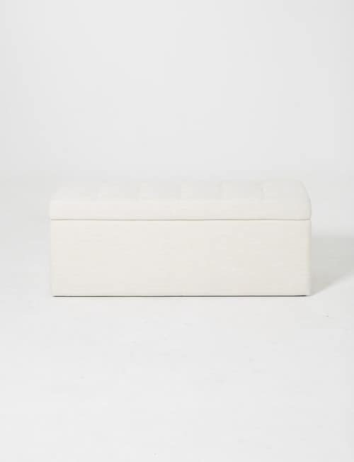 LUCA Furniture Sofia Storage Box, Natural product photo