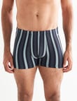 Jockey Skants Stripe Trunk, 2-Pack, Grey & Green product photo View 02 S